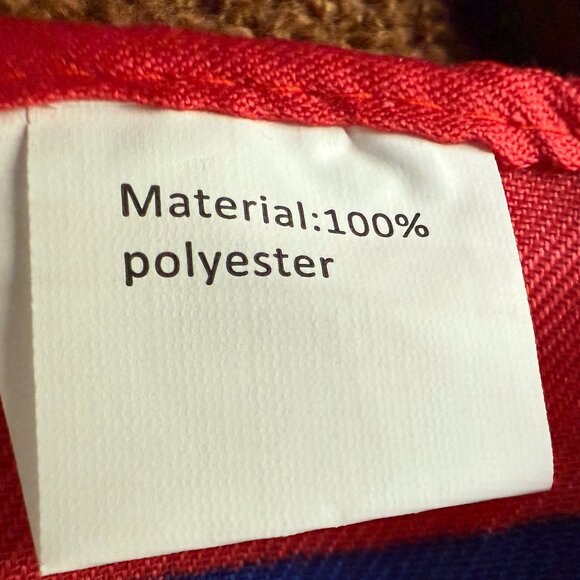 NWOT New Age Blue & Orange Scarf/Tapestry - Picture 7 of 7